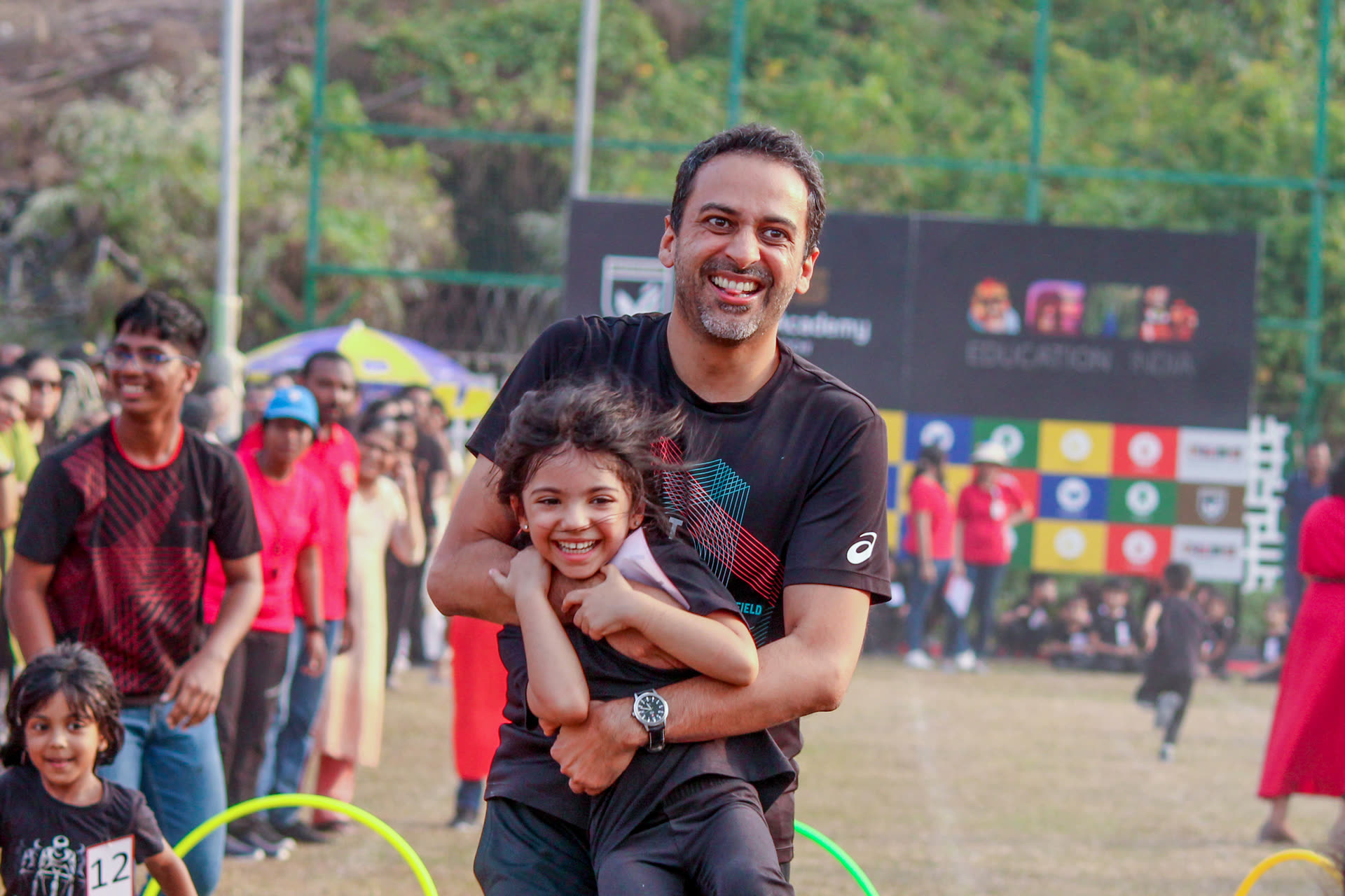 GEMS students taking part in sport